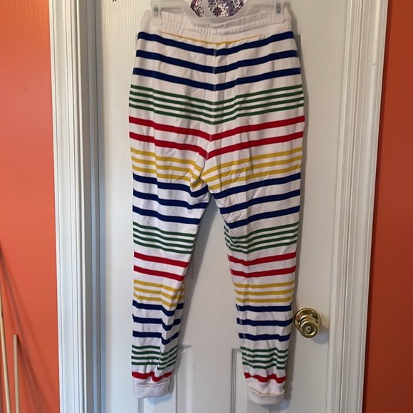 Hudson's Bay Company x Color Me Courtney Multi Stripe Cotton Sweatpants - Picture 2 of 3